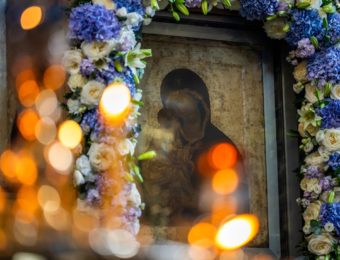 Прибытие 3 августа чудотворной иконы в Донской монастырь